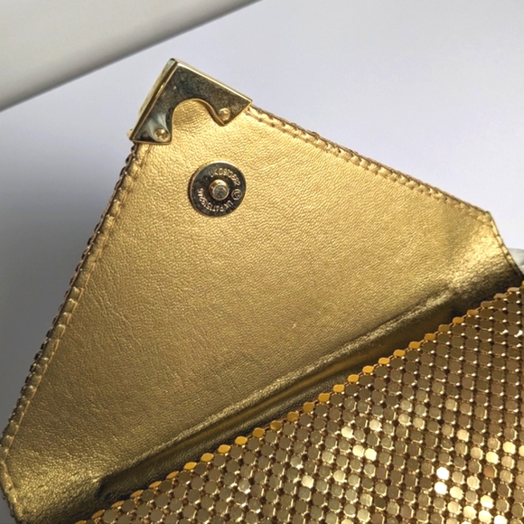 Mesh Gold Purse Vintage - Picture 9 of 12